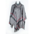 Knitted Acrylic Wholesale Poncho for Women